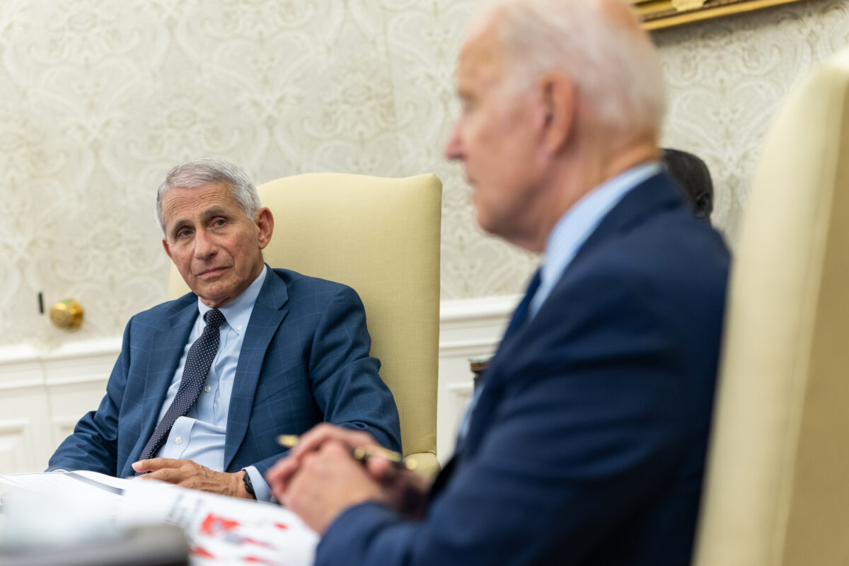 Fauci Takes the Fifth as Americans Still Carry the Scars of the COVID Era 2 Anthony Fauci and Joe Biden 2021 51420126698