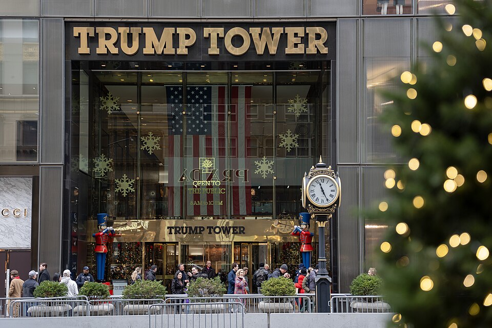 Trump Tower main entrance