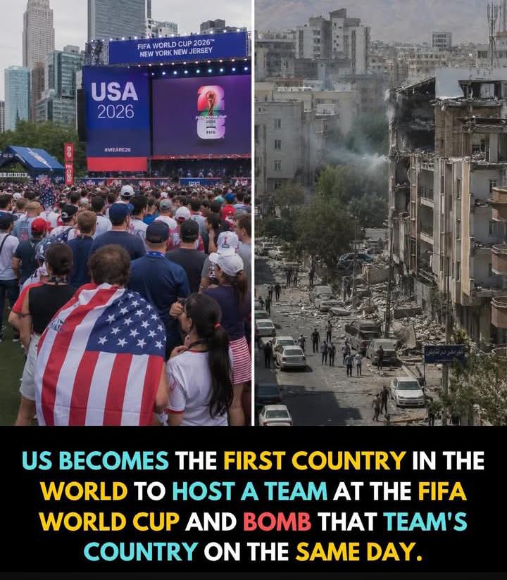 World Cup Meets Real-World Conflict as U.S. Hosts Iran on Day of Airstrikes