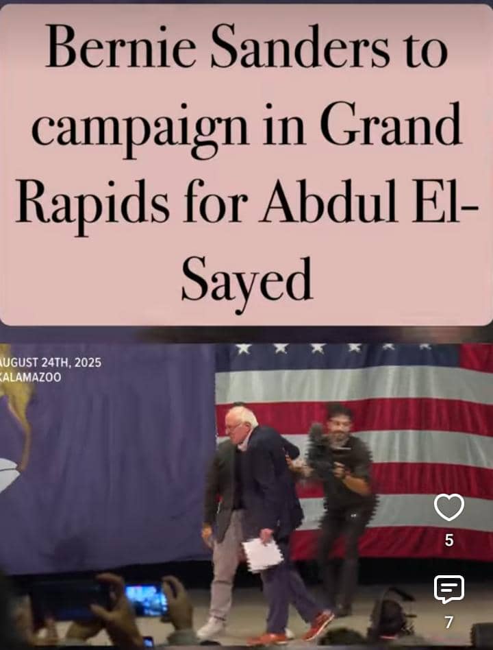 Bernie Sanders and AOC Rally Behind Abdul El-Sayed in Michigan Senate Race as Democrats Battle Over Their Future 1 WhatsApp Image 2026 07 17 at 3.09.16 PM 1