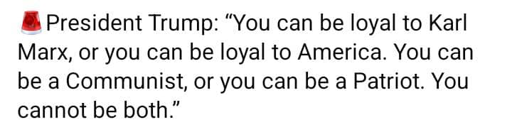 Trump Sparks Debate With Warning: “You Cannot Be Both a Communist and a Patriot” 3 WhatsApp Image 2026 07 18 at 7.23.23 PM