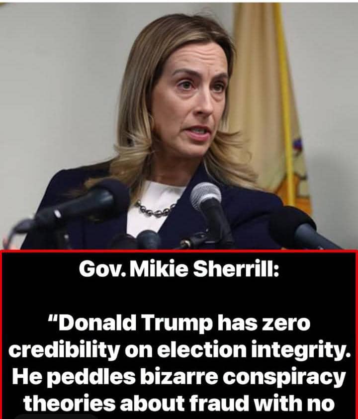 Mikie Sherrill Takes Aim at Trump’s Election Claims: “Zero Credibility” on Integrity Debate