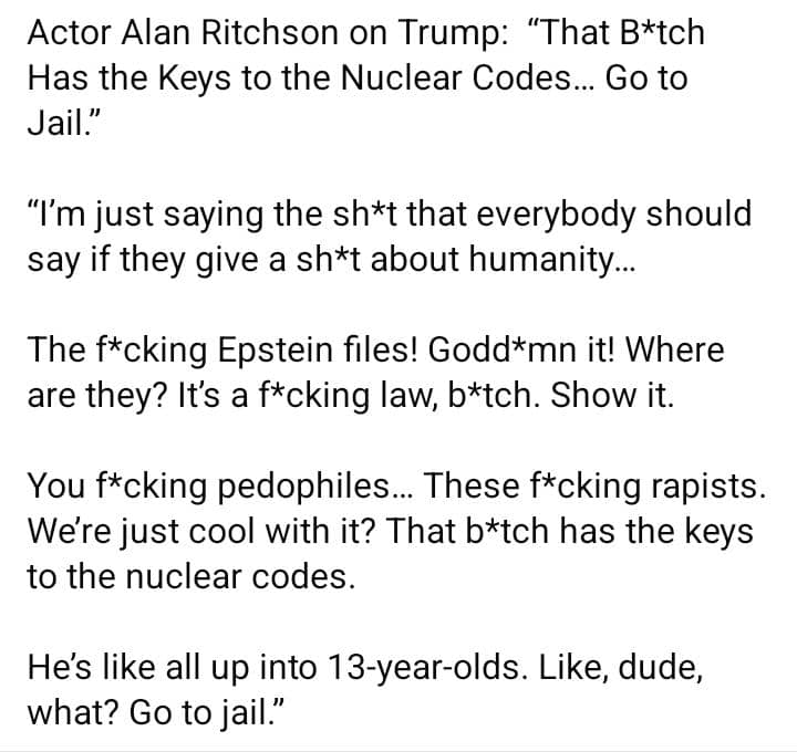 Alan Ritchson Sparks Debate After Demanding Answers on Trump and the Epstein Files 2 WhatsApp Image 2026 07 27 at 6.39.59 PM