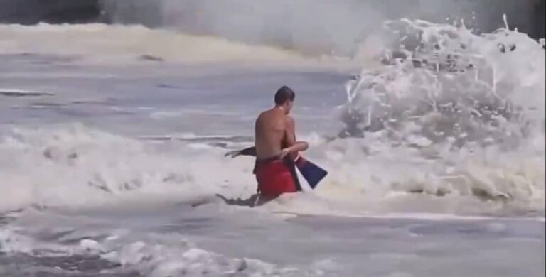 Teen Lifeguard’s Rescue of Boy From Powerful Santa Cruz Waves Goes Viral as Trump Calls for White House Honor