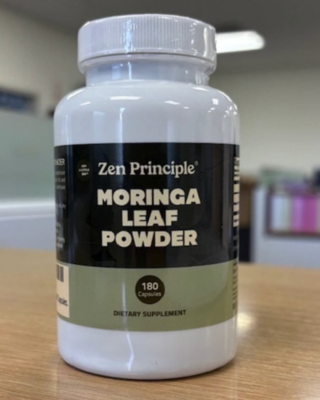 Zen Principle Moringa Leaf Powder Capsules