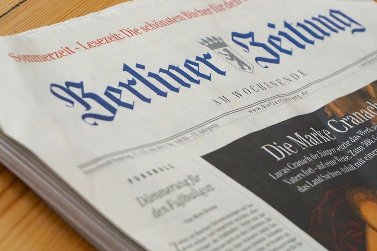 Britain’s millionaire exodus is a warning America cannot afford to ignore 1 Close-up of Berliner Zeitung showcasing German newspaper design and culture.