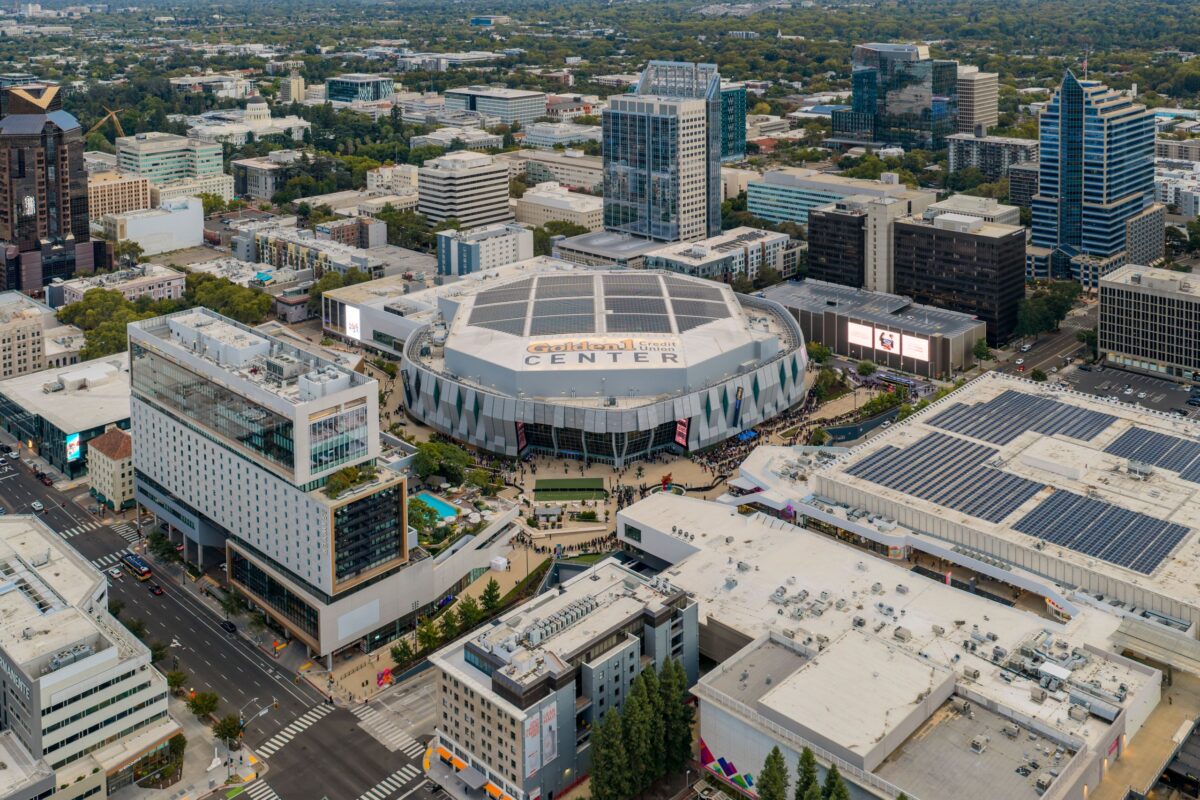 The World Cup Is Coming to America, and It May Redefine How the World Experiences the Beautiful Game 4 aerial-view-of-golden-1-center-in-sacramento