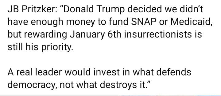 Pritzker Blasts Trump Over SNAP and Medicaid Cuts as Jan. 6 Payout Fund Fight Returns 2 WhatsApp Image 2026 08 03 at 10.43.47 AM