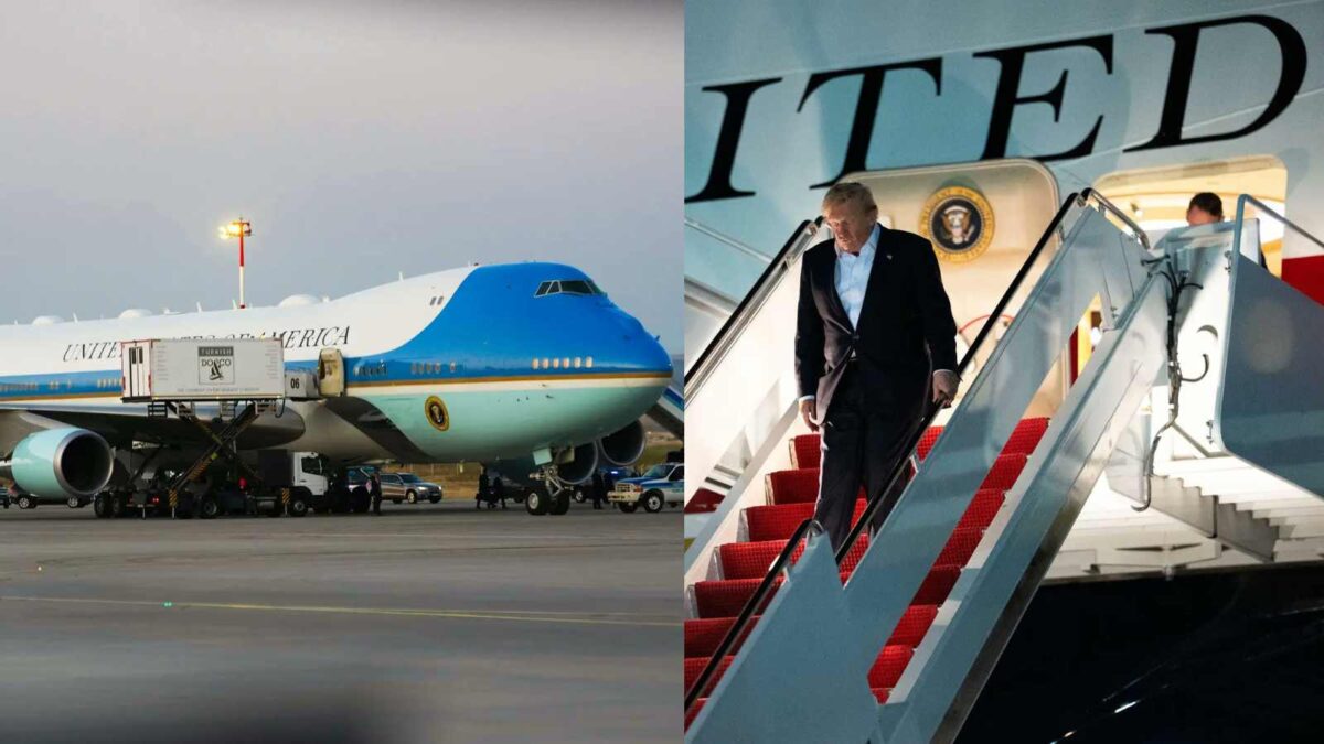 Trump’s Secret Plane Switch in Turkey Reveals the Hidden Security War Behind the Iran Conflict 1 trump secret plane switch 1