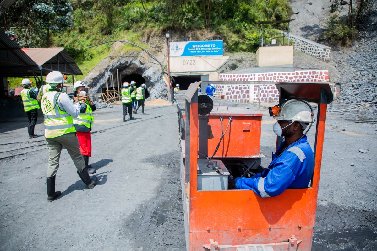 U.S. Launches $100 Million Workforce Push to Build the Next Generation of Critical Minerals Workers 1 Workers at an outdoor mining site with a focus on rail transport safety.