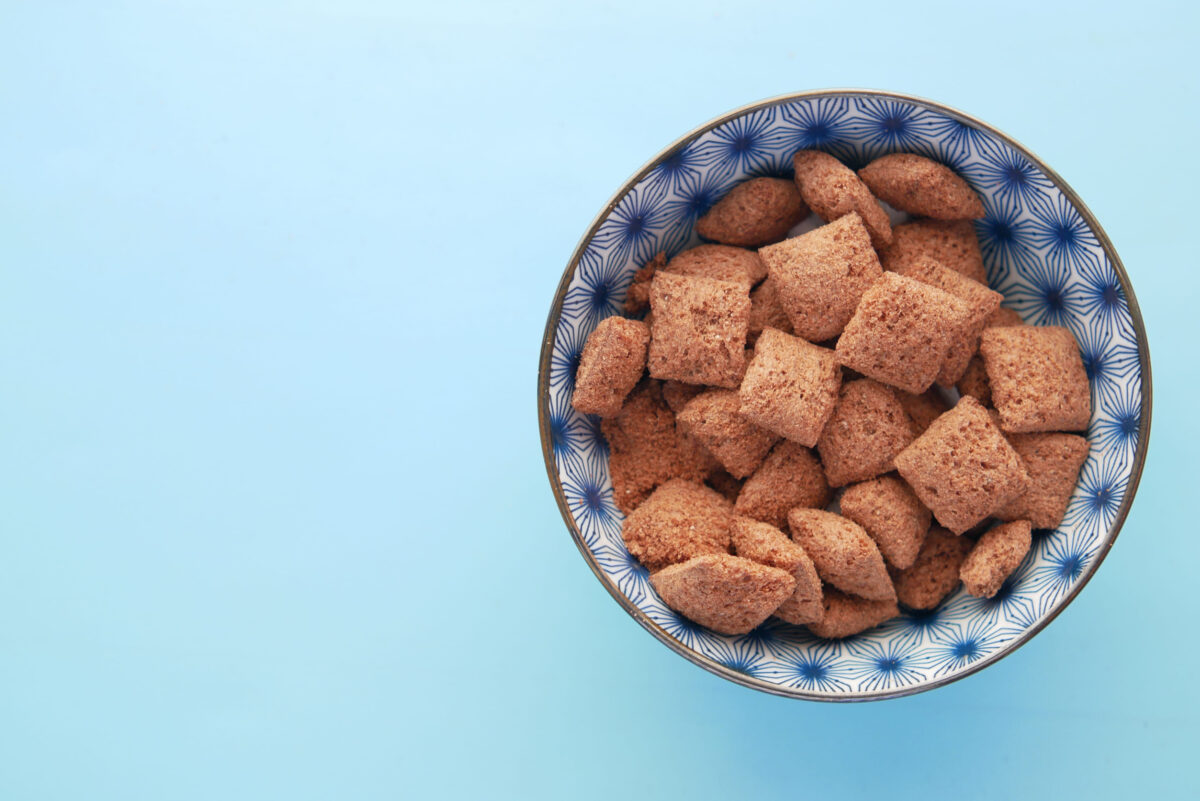 sweet fills chocolate in a bowl on table