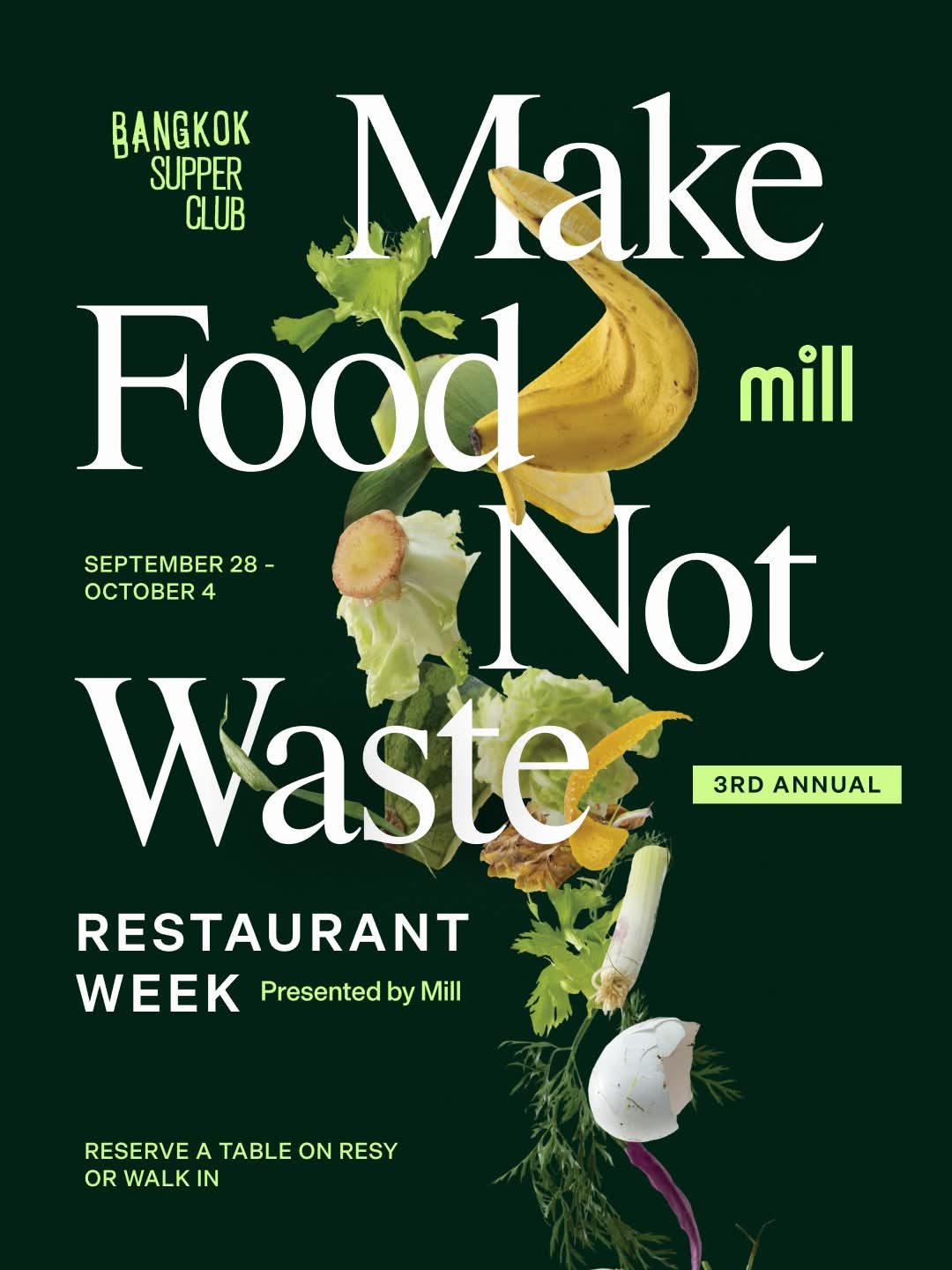 NYC’s “Make Food Not Waste” Restaurant Week Returns, Turning Kitchen Scraps Into the Main Event 1 Bangkok Supper Club