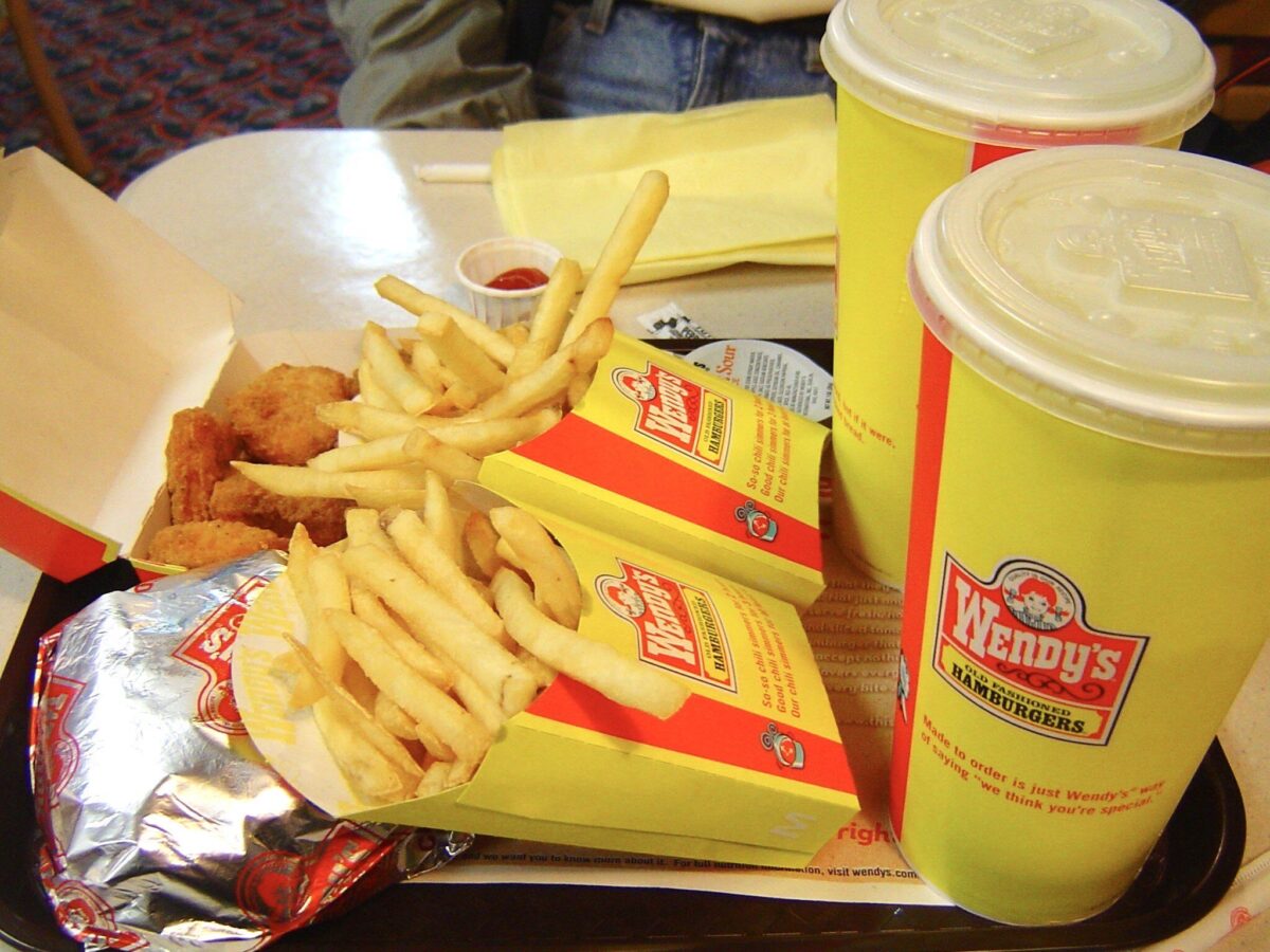 Wendys Yellow Packaging
