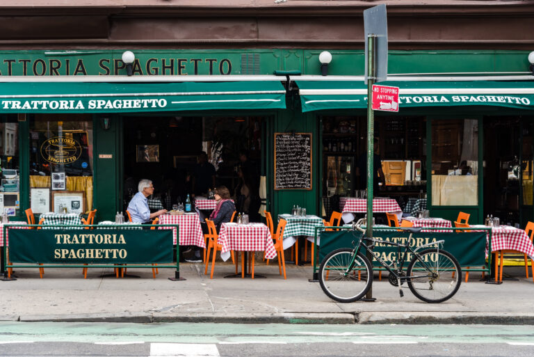 Italian Restaurant in Greenwich Village, New York City