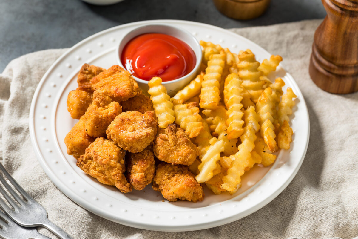 5 Chick-fil-A Menu Items That Are Actually Worth Ordering 2 Fried Chicken Nuggets and French Fries with Ketchup