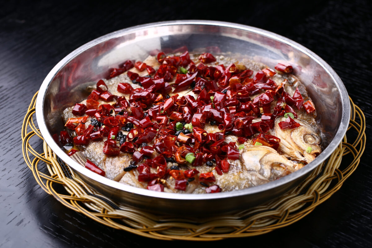 spicy steamed fish