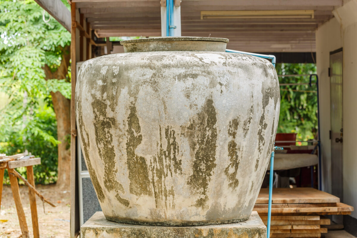 Big Antique jars in Thailand