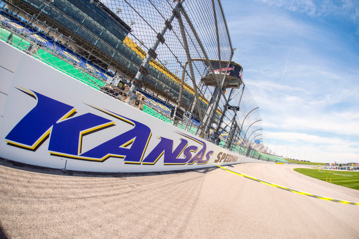 Kansas City, KS - May 07, 2016: A general view of Kansas Speedway during the GoBowling 400 weekend at the Kansas Speedway in Kansas City, KS.