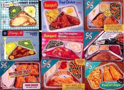 7 TV Dinner Trays From the ’60s and ’70s and What Was in Each Compartment