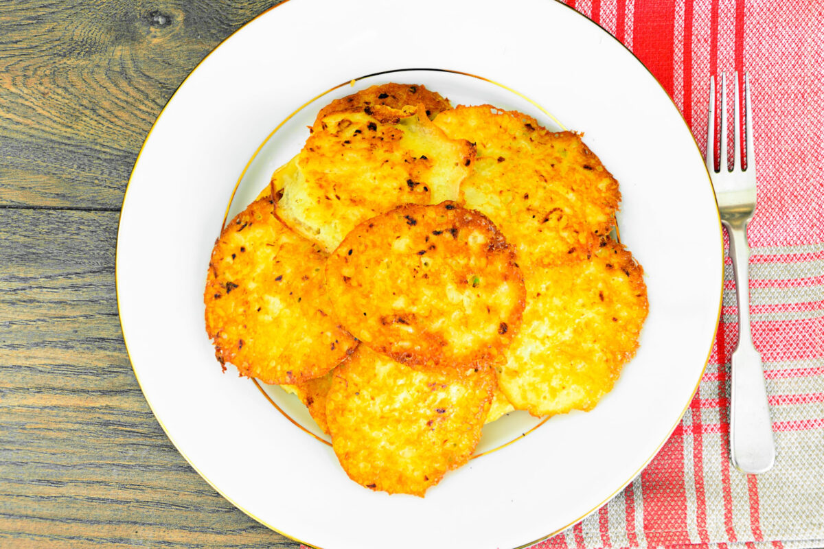 Fried Potato Pancakes. Belarusian and German Cuisine. Stodio Photo