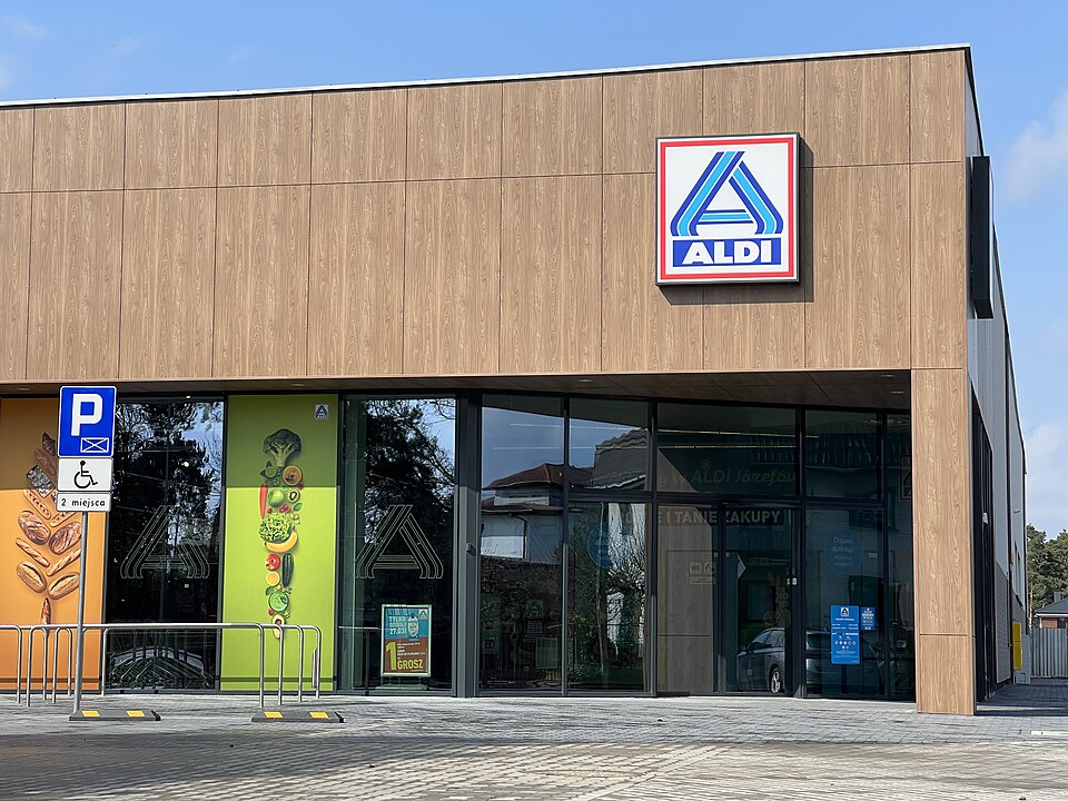 Sklep Aldi w Jozefowie