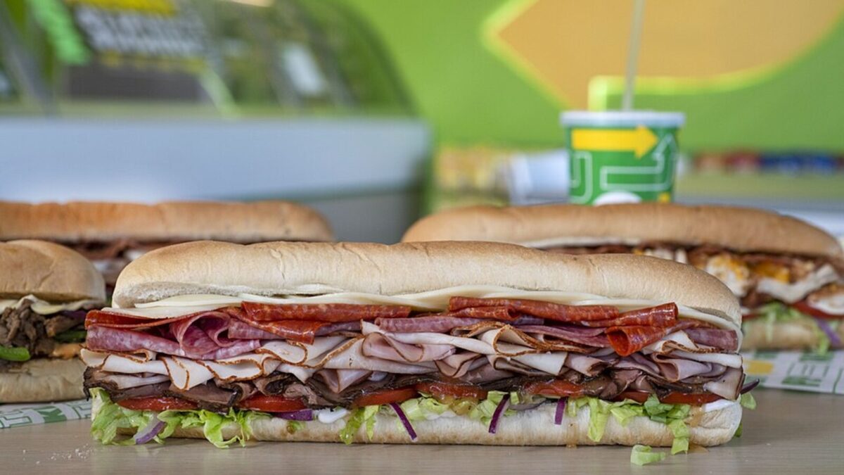 Subway The Beast Footlong Sub cropped