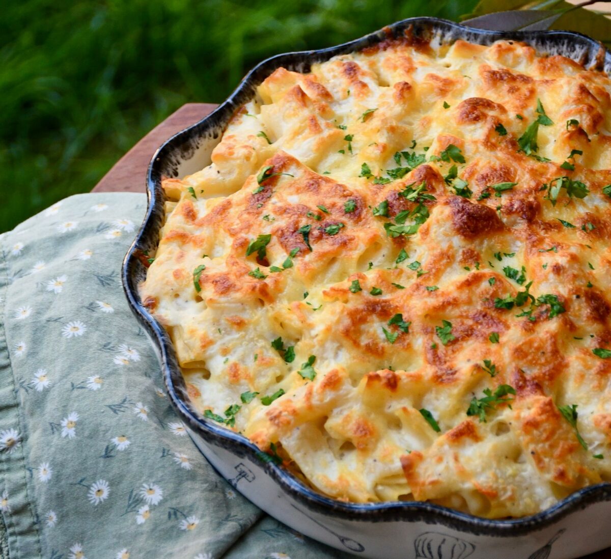 A creamy, cheesy, golden-brown potato casserole perfect for gatherings.