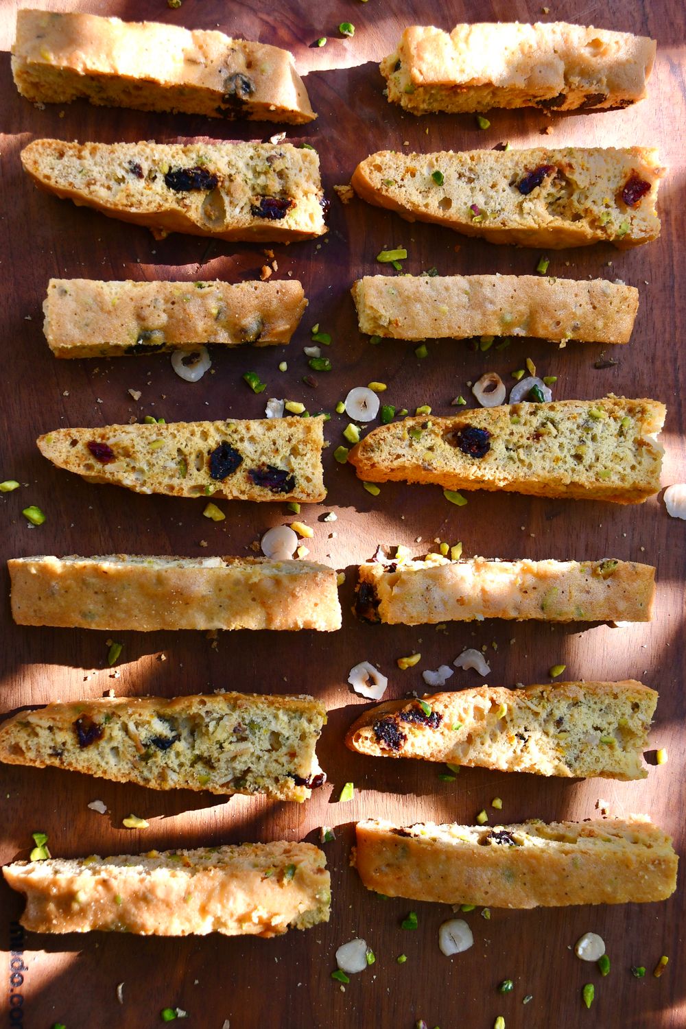 These Easy Pistachio Biscotti Could Be Your Coffee Break’s Best Upgrade 1 Crispy biscotti with pistachios and cranberries, perfect for coffee breaks.
